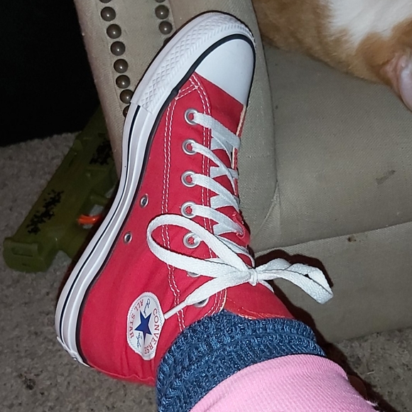 Converse Hi-top sz5 - Picture 3 of 6
